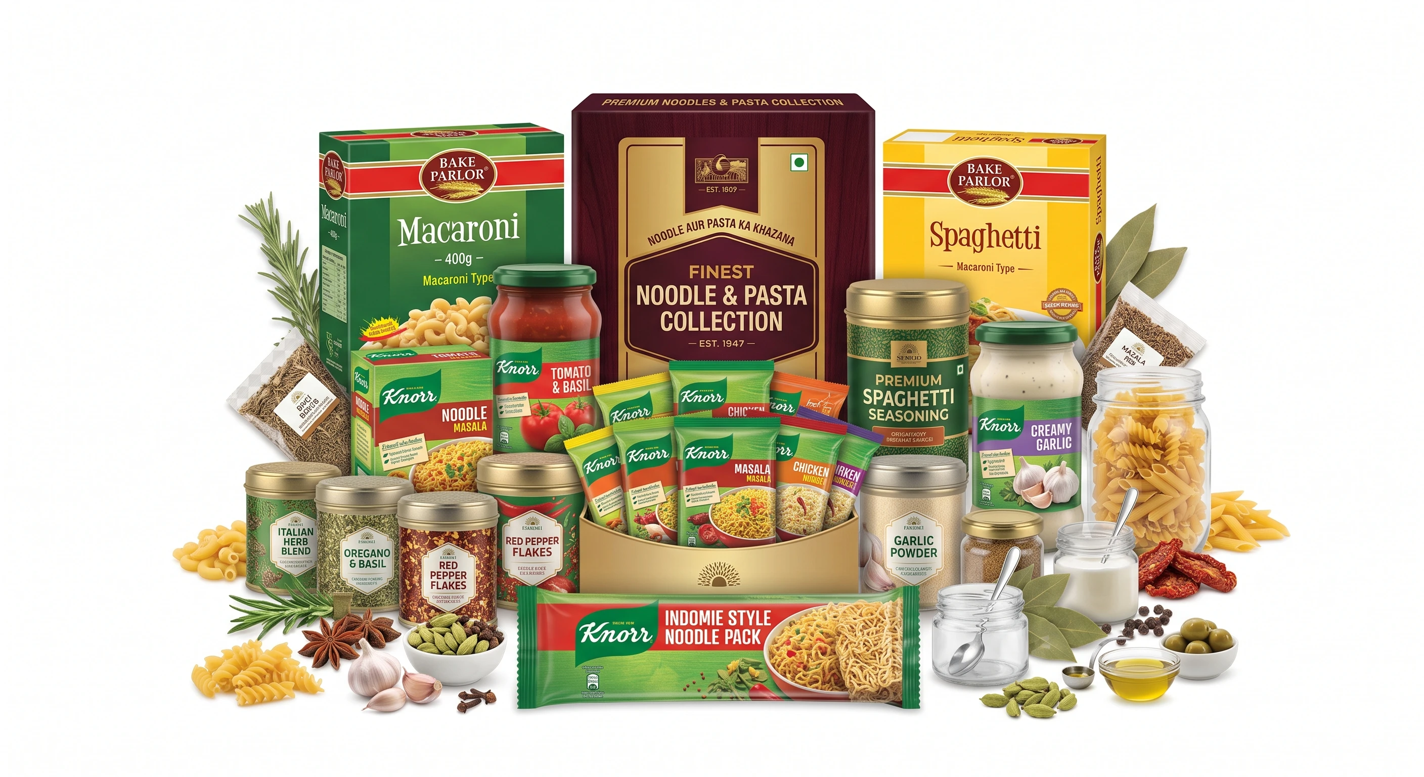 Noodles Pasta Sauces
