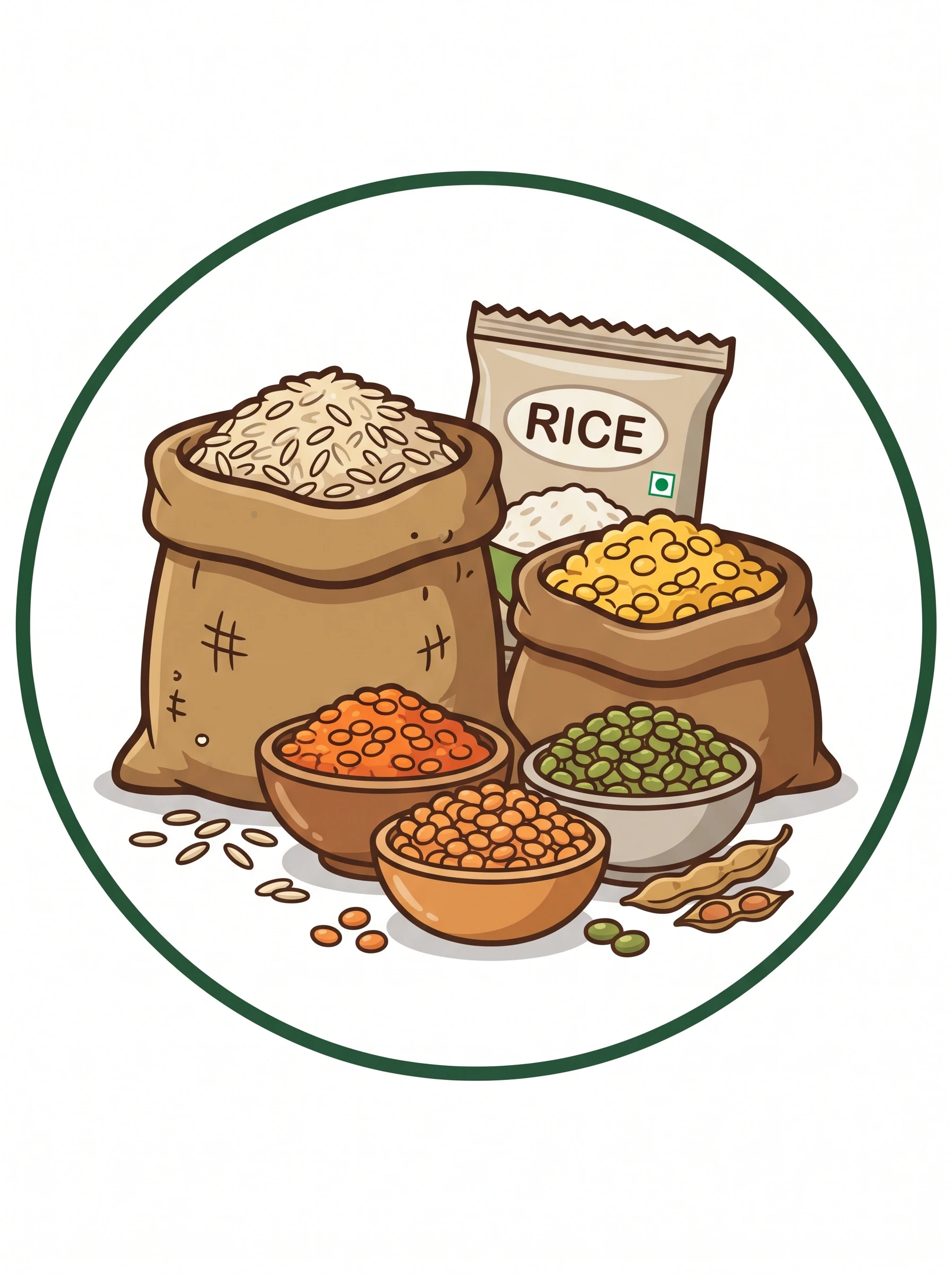 Rice & Pulses